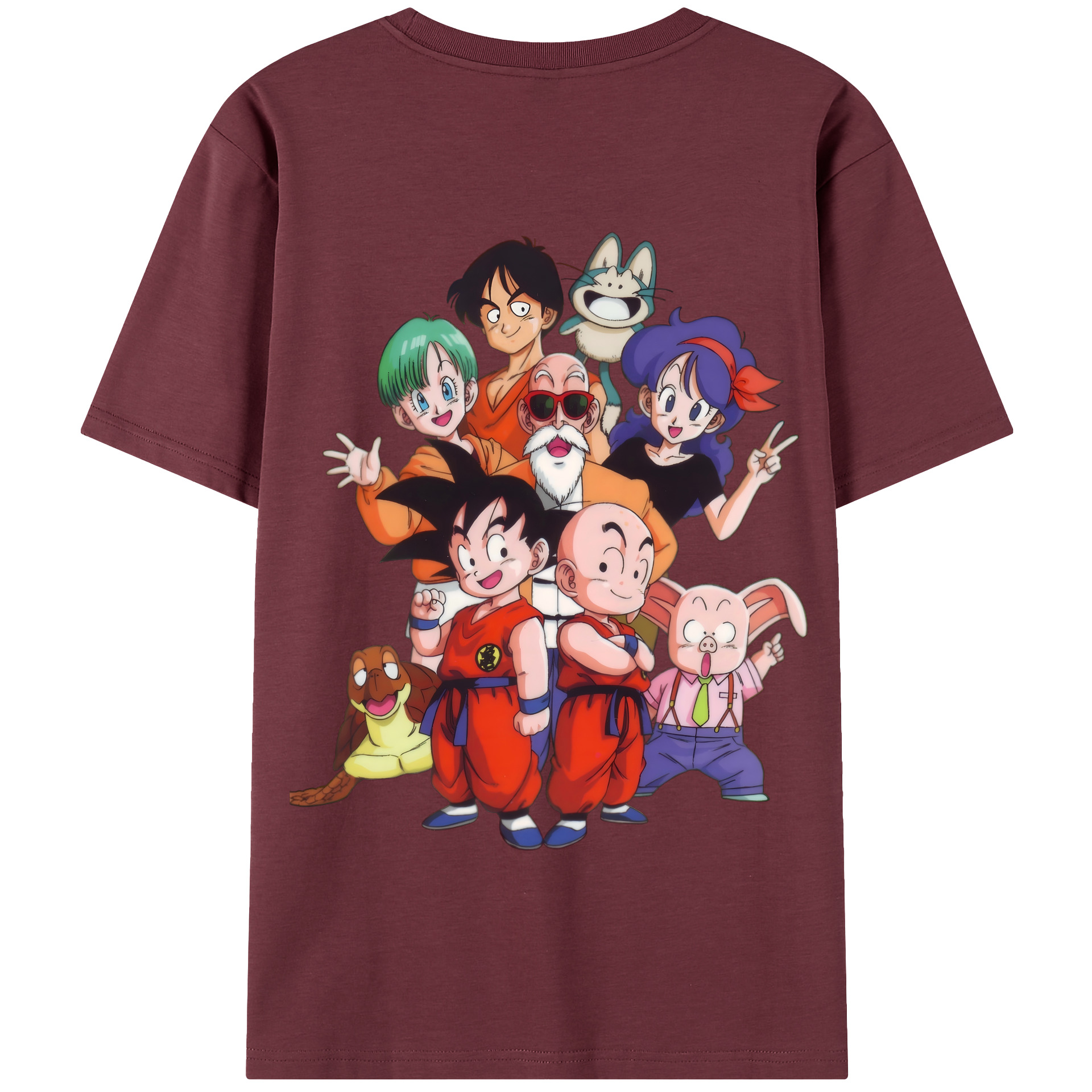 （画像用） ドラゴンボール DRAGON BALL 綿100％半袖Tシャツ（背面プリント）